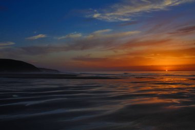 Balıkçı kulübeleri Fransız Atlantik kıyıları