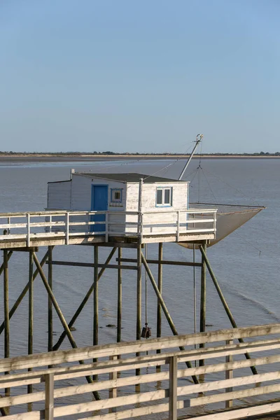 Vissershutten Franse Atlantische Kust — Stockfoto