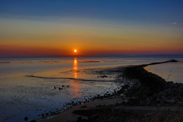 Vissershutten Franse Atlantische Kust Rechtenvrije Stockafbeeldingen