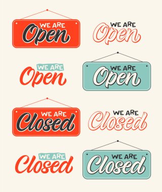 el yazısı yazıtlar kapalıyız ve biz are açık, Hat sanatı hocası, yazı, panolar ayarla