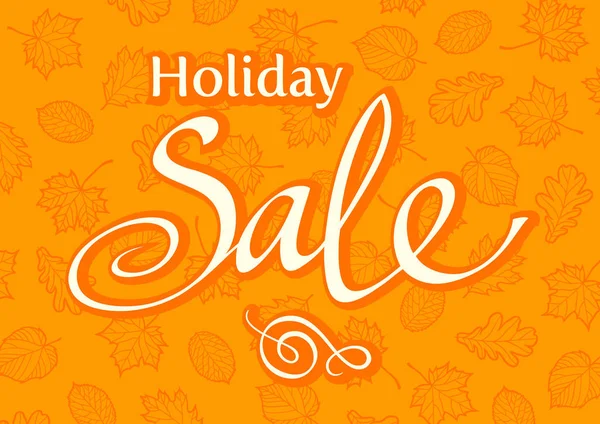 Thanksgiving _ sale — Vector de stock