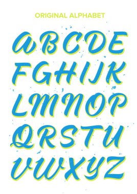 Abc_calligraphy_green