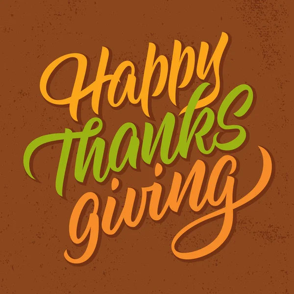 Thanksgiving _ brown - Stok Vektor