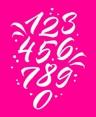 numbers_color clipart