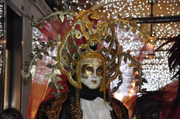 Maska Karnevale Benatkach — Stockfoto