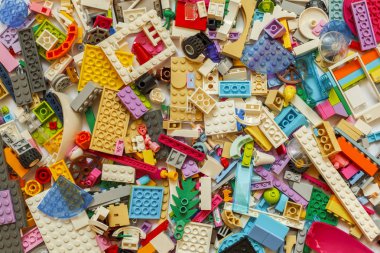 Bebek plastik yapıcı ile arka plan