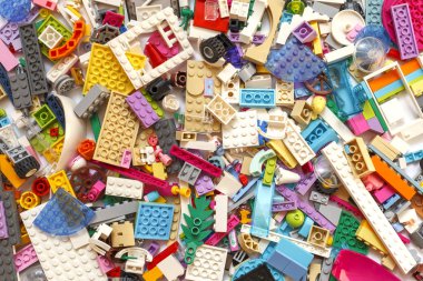 Bebek plastik yapıcı ile arka plan