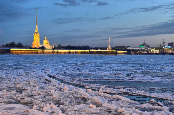Winter Petersburg Einer Der Schönsten Städte Europas — Stockfoto