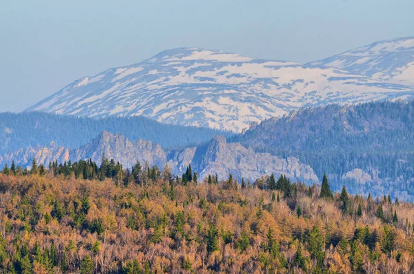 Yamantau Montaña Más Alta Del Sur Los Urales Altura 1640 — Foto de Stock