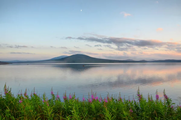 Lago Montaña Zyuratkul Uno Los Más Bellos Fríos Sur Los —  Fotos de Stock