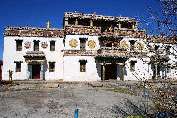 Lavrin SM tempel i ERDENE Zuu kloster, en del av Orkhon Valley Cultural Landscape världsarvslista, Karakorum, Mongoliet. — Stockfoto