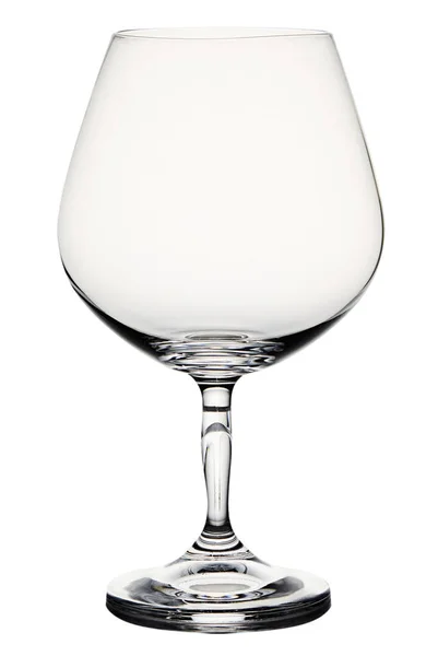 Glas wijn geïsoleerd op witte achtergrond. — Stockfoto