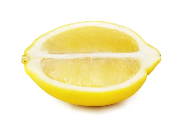 Fresh Juicy half of a lemon. — Stock Photo, Image