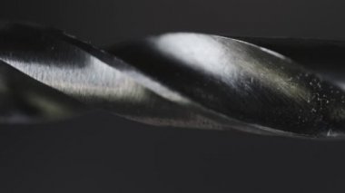 Metall matkap aleti yakın çekim.