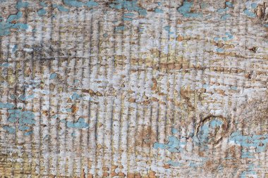 çatlaklar, düğümler ve pürüzlü bir yüzey ile bir tahta şeklinde eski gri-kahverengi doğal ahşap arka plan