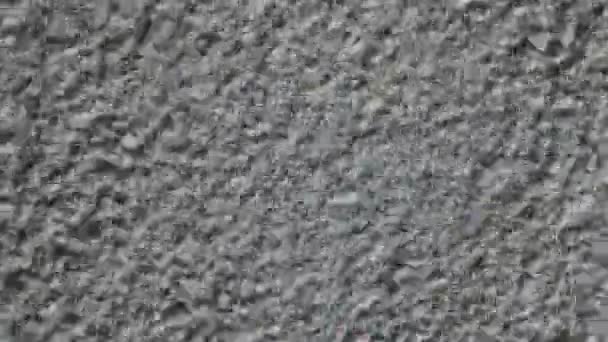 Stop Motion Animated Concrete Texture Background Useful Old Films Effects — Stock Video