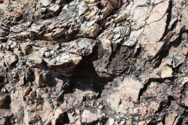 Kaya dokusu ya da arka plan, doğa, dağlardan çekilmiş.