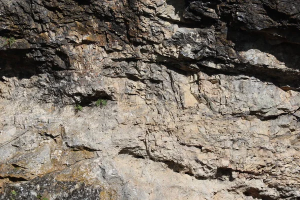 Stein Textur Oder Hintergrund Natur Aus Den Bergen Geschossen Felsen — Stockfoto