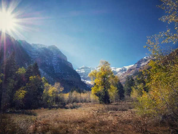 Wasatch dağlar bütün Sunny