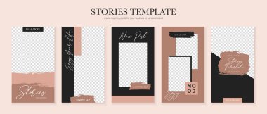 Instagram hikayeler şablonu