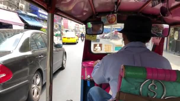 Reisen Tourismus Oder Fahrten Eines Kleinen Transportunternehmens Der Hauptstadt Mit — Stockvideo