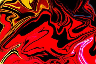 Soyut arka plan, renkli degrade desen, çok renkli gölge ile dekoratif serisi. Dijital boya, çağdaş tasarım, seçici odak girdap veya eğri ile illüstrasyon ilerleme ile yaratıcı.