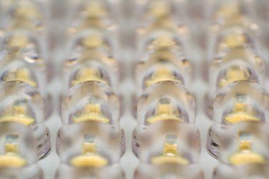 led ampuller yakın çekim