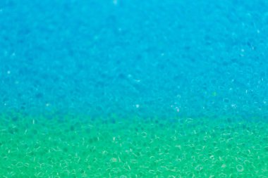 makro görünümde bulaşık süngeri