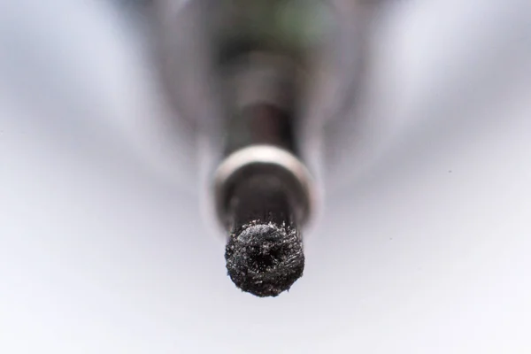 Makro zdjęcie mechaniczne kopalni ołówka — Zdjęcie stockowe