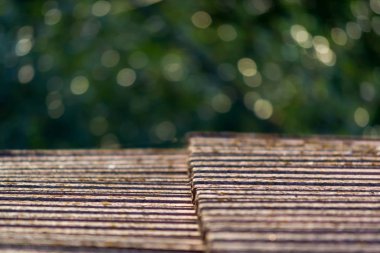Sığ alan derinliği ve bulanık arka Grou ile soyut fotoğraf