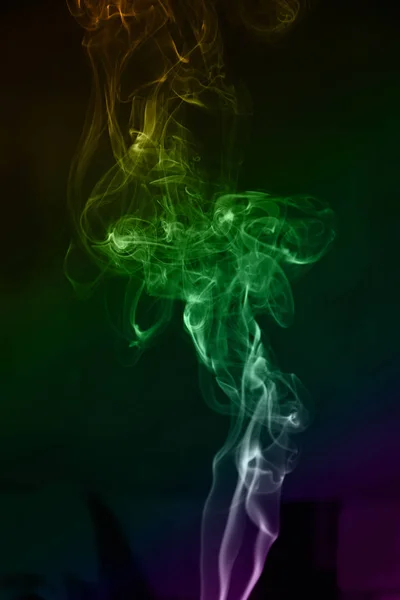 Humo multicolor abstracto —  Fotos de Stock