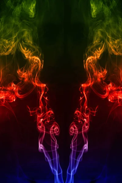 Humo multicolor abstracto —  Fotos de Stock