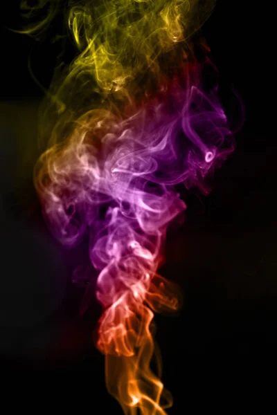 Fumaça multicolorida abstrata Imagem De Stock