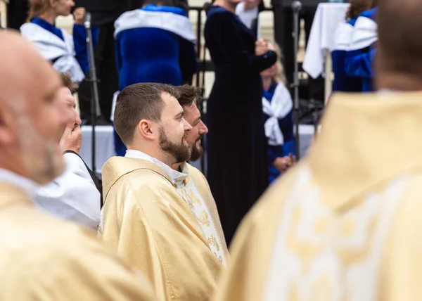 Celebrazione in onore dell'icona Budslav della Madre di Dio — Foto Stock