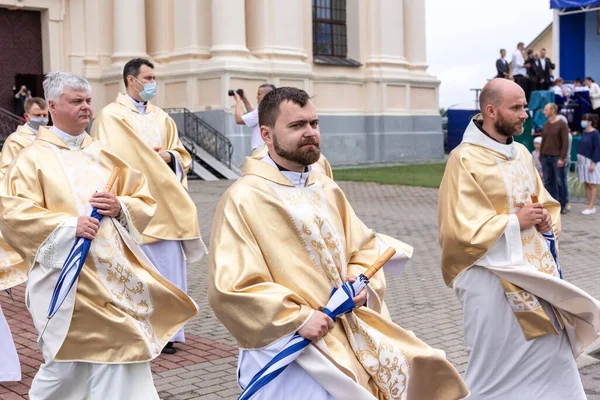 Celebrazione in onore dell'icona Budslav della Madre di Dio — Foto Stock