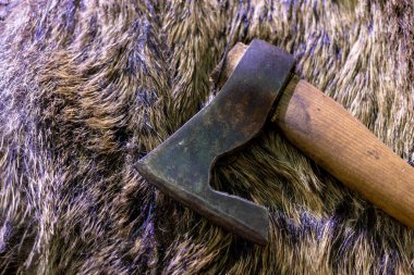 Kurt derili Viking baltası