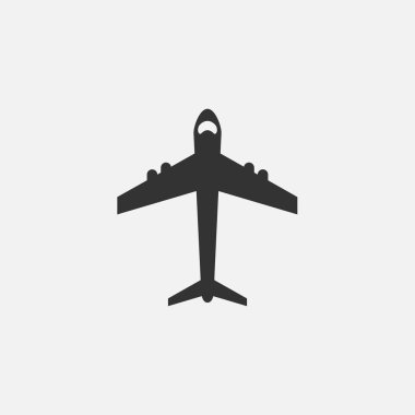 Uçak simgesi, uçak vektör
