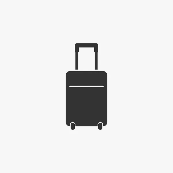 Travel Bag Icon Bag Vector — Stock Vector