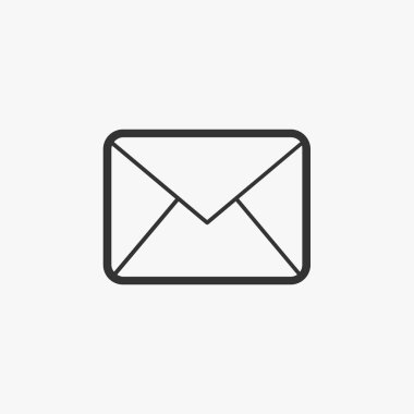 posta simgesi, zarf posta vektör