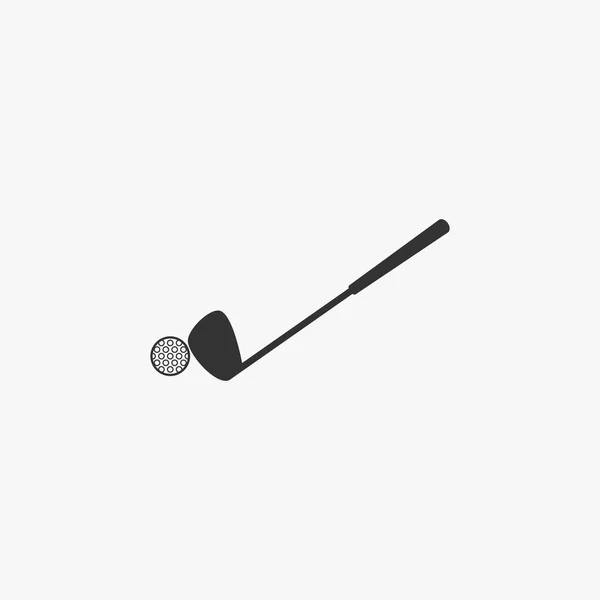 Icono Del Golf Vector Golf — Vector de stock