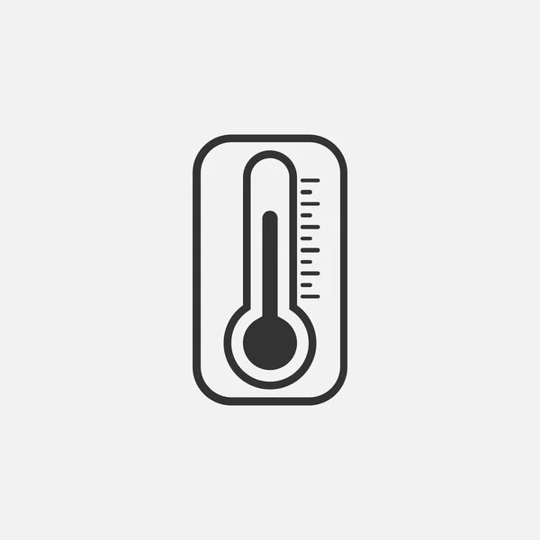 Thermometer Icon Temperature Measurer Vector — Stock Vector