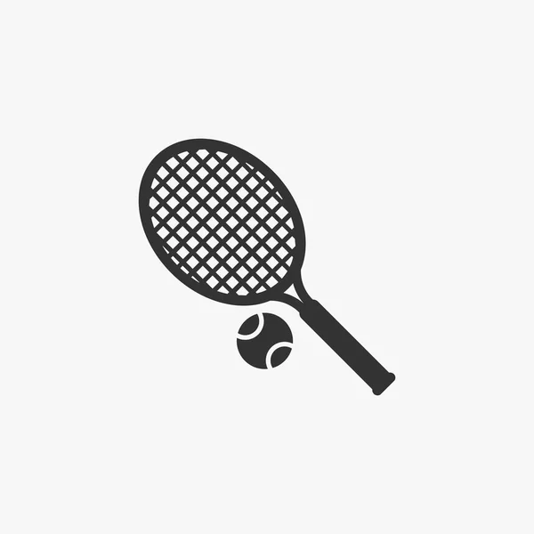 Tennis Ikonen Sport Vector — Stock vektor