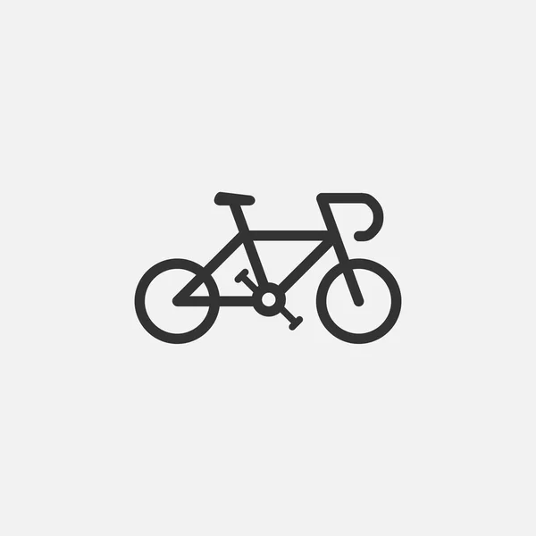 Icono Bicicleta Vector Bicicleta — Archivo Imágenes Vectoriales