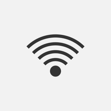 kablosuz simgesi, anten vektör