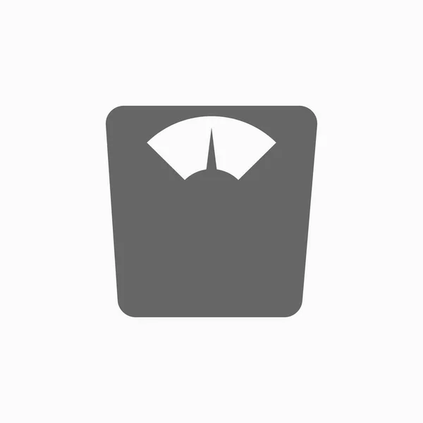 Icône Appareil Pesage Vecteur Balance — Image vectorielle