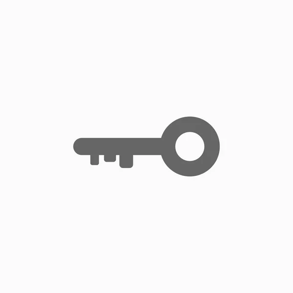 Sleutelpictogram Lock Vector — Stockvector