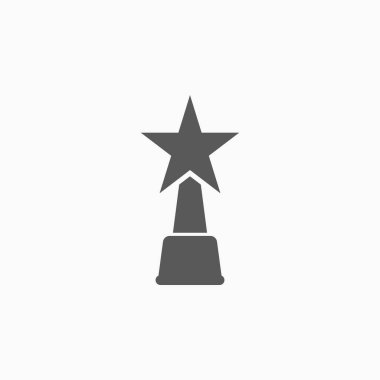 Ödülü simgesi, ödül vektör