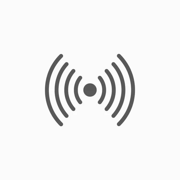 Pictogram voor draadloze, Wifi vector — Stockvector