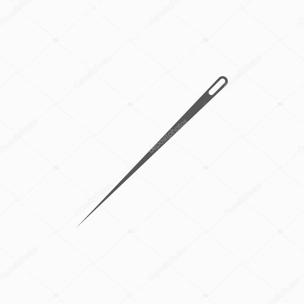needle icon, needle vector
