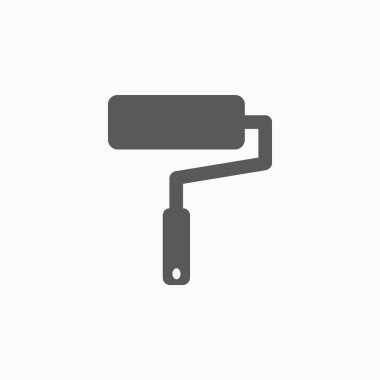 boya rulo simgesi, sanat vektörü